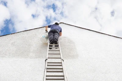 Peinture extérieure au Puch — façades et ravalement